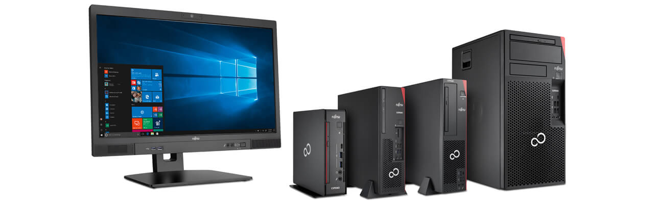 Desktop-PCs, die sich durch hohe Ergonomiestandards, durchdachte Produktkonzepte und das beste Preis-/Leistungsverhältnis auszeichnen.
