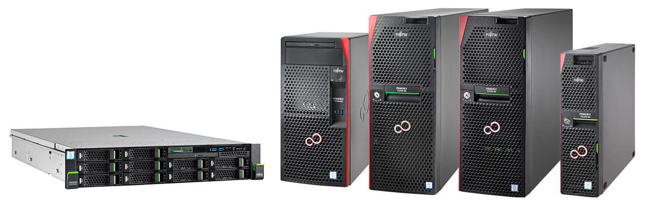 Erweiterbare Tower-Server für Remote- und Zweigstellen, vielseitige Rackmount-Server, kompakte und platzoptimierte Scale-Out-Server.